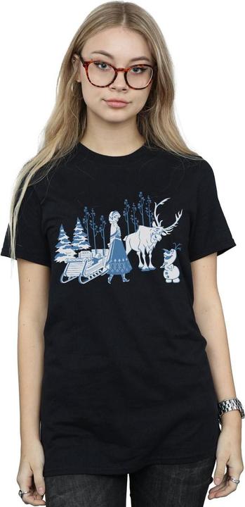 Immagine prodotto Disney Frozen Anna Sven And Olaf Maglietta Ampia Donna (4XL)