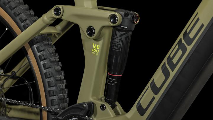 Produktbild Cube Bike Cube Stereo Hybrid 160 HPC Race 750 27.5 olive &