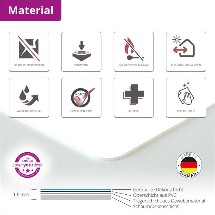 Produktbild CoverYourDesk Schreibunterlage ABC (60 x 40 cm)