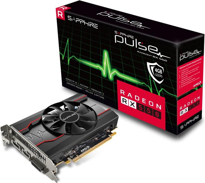 Sapphire Radeon RX 550 Pulse (4 GB)