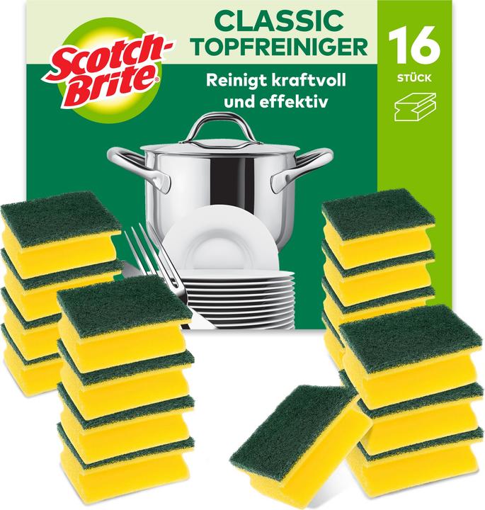Produktbild Scotch-Brite Classic Topfreiniger (16 Stk.)