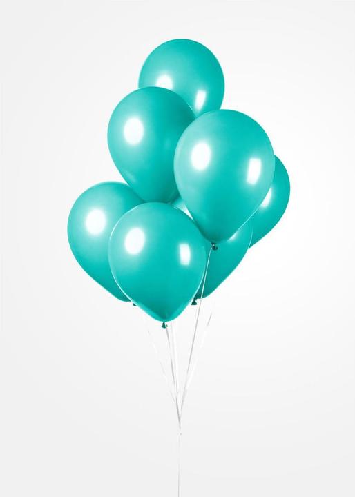 Immagine prodotto Globos Palloncini turchesi, 30 cm, 10 pezzi.