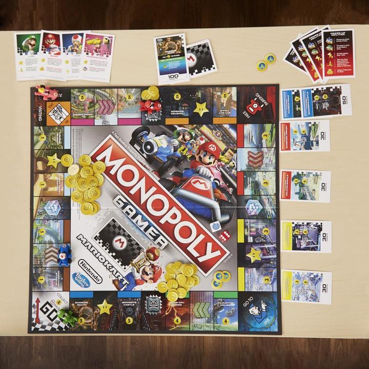 Image du produit Hasbro Mario Kart, joueur de Monopoly (Allemand)