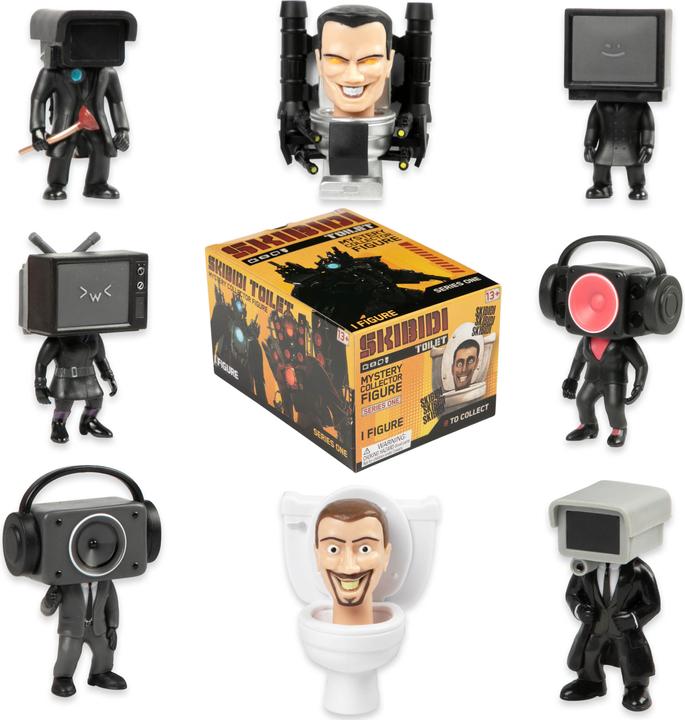 Produktbild Skibidi Toilet SKIBIDI Grosse Mystery-Figuren in PDQ