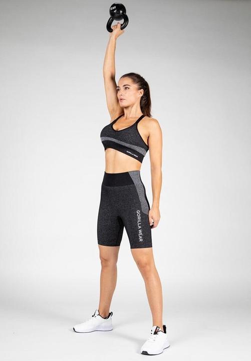 Image du produit Gorilla Wear Selah Seamless Sports Bra - noir (M/L)
