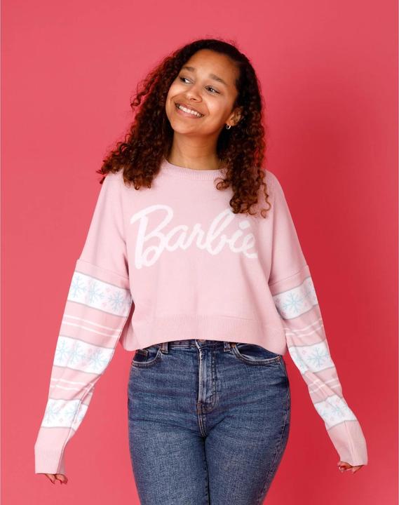 Immagine prodotto Barbie Maglia con logo da donna/ragazzo (XL)
