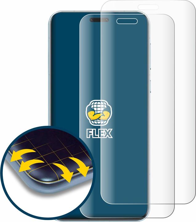 Produktbild BROTECT Fullscreen Schutzfolie Displayschutz Folie Klar Transparent (2 Stück, ZTE Nubia Red Magic 7 Pro)