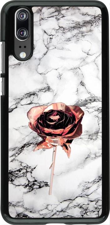 Actual product image PhoneLook Coque Marble Rose Gold (Huawei P20)
