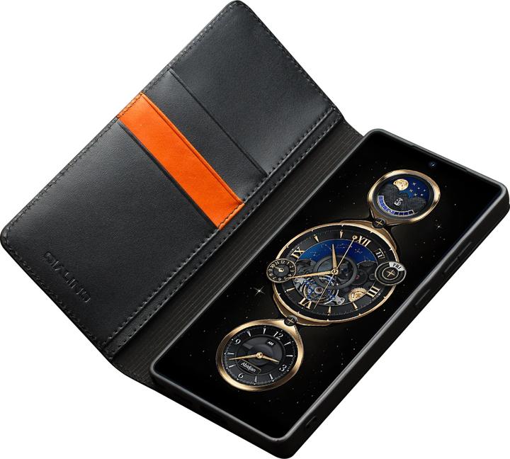 Produktbild QiAlino Hülle Flip Matt Wallet (Samsung Galaxy S25 Ultra)