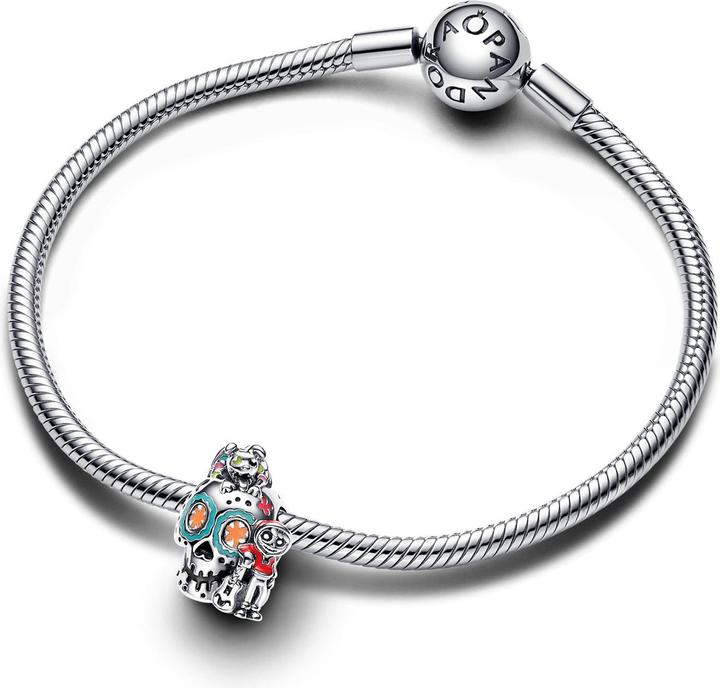 Produktbild Pandora Coco Miguel & Dante Glow in the dark Totenkopf (Silber 925)