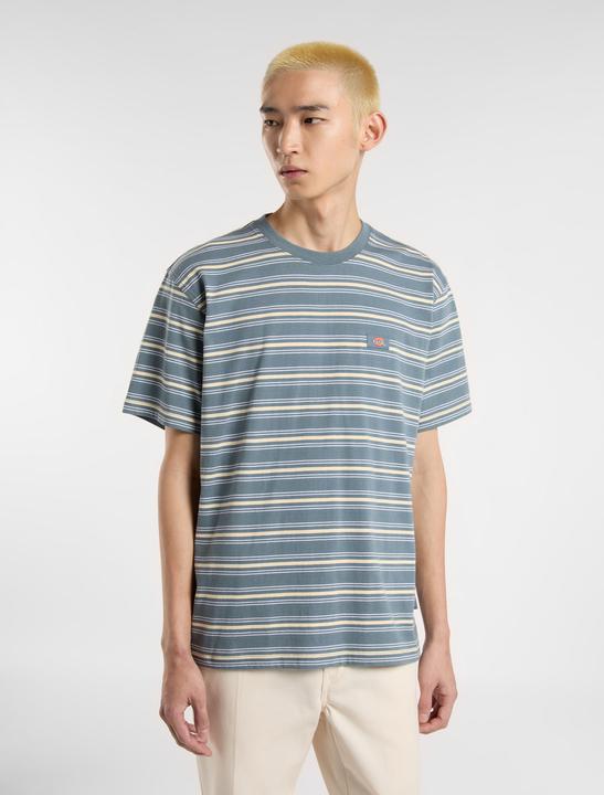 Produktbild Dickies Lewistown Stripe Ss Tee Stormy Weather (L)