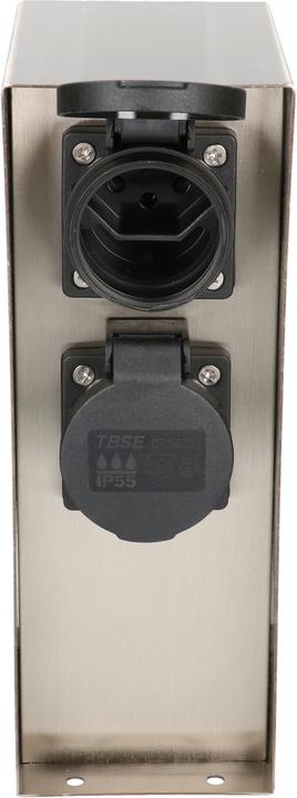 Actual product image MaxGarden garden socket pillar with timer