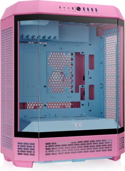 Produktbild Thermaltake The Tower 600 (pink, Tempered Glass x 3) (Mini-ITX, ATX, mATX)