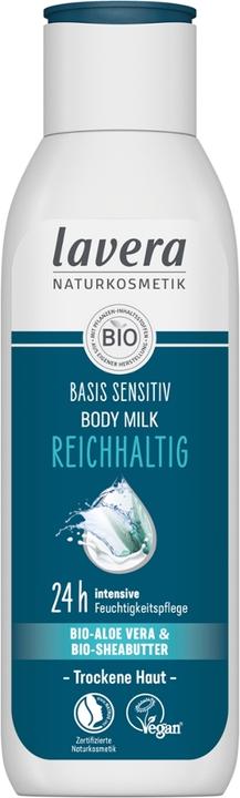 Image du produit Lenor Lavera, lait corporel nourrissant à l'aloès et au beurre de karité, 250 ml (Lait pour le corps, 250 ml)