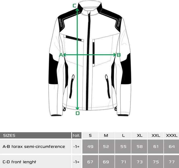 Immagine prodotto Sparco Softshell Seattle (S)