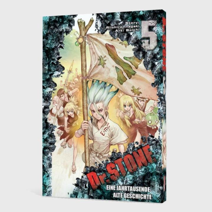 Actual product image Dr. Stone 5 (German, Boichi, 2020)