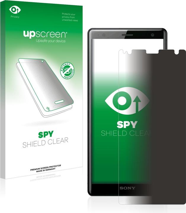 Actual product image upscreen Spy Shield Privacy Protector (1 Piece, Sony Xperia XZ2)