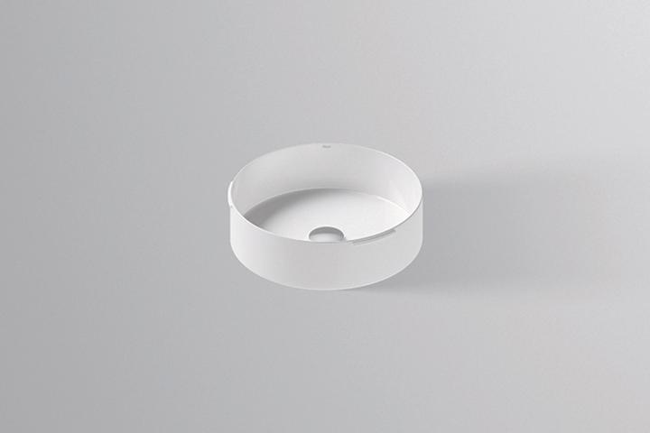 Immagine prodotto Alape Vasca sottolavabo UB.KE400, Ø tondo 39,4cm, 3225504000, bianco (570 mm, 570 mm)