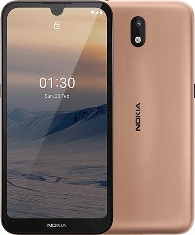 Produktbild Nokia 1.3 (16 GB, Sand, 5.71", Dual SIM, 8 Mpx, 4G)