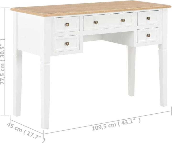 Actual product image VidaXL Nasira (109.5 x 45 x 77.5 cm)