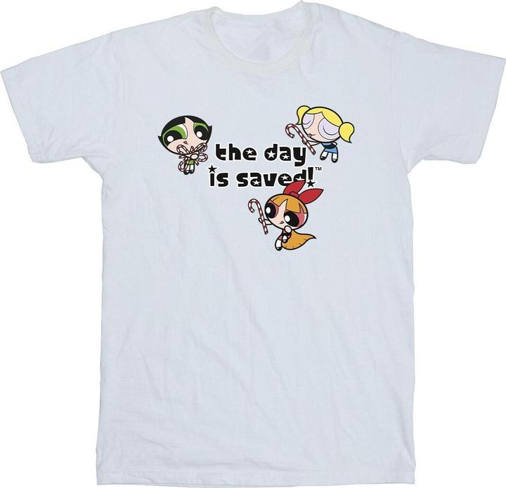 Actual product image The Powerpuff Girls Boys Girls The Day Is Saved T-Shirt (140, 146)