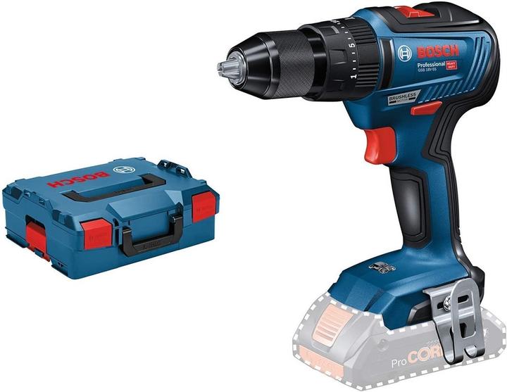 Actual product image Bosch Professional GSB 18V-55 (Rechargeable battery operated)
