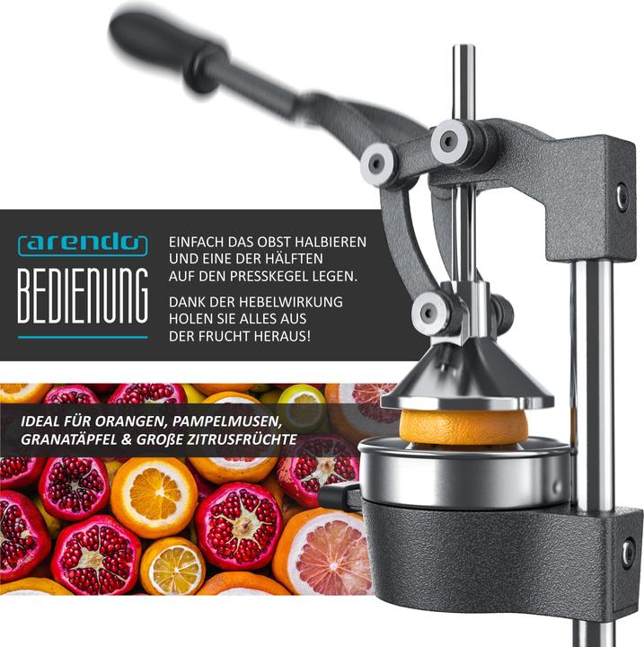 Actual product image Arendo Juicer