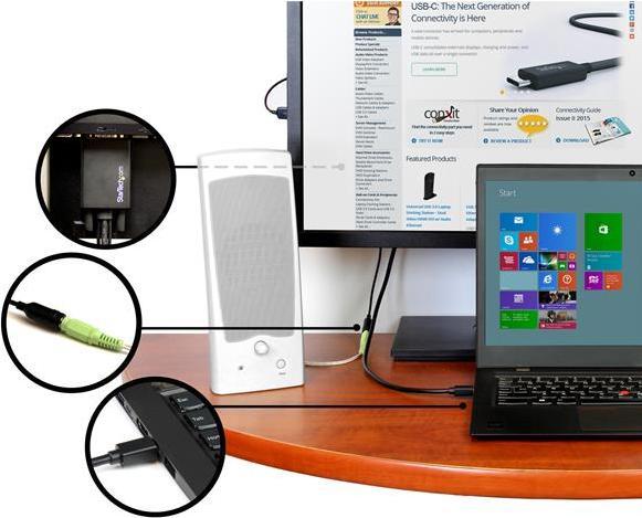 Image du produit StarTech Mini DisplayPort — VGA (2 m, DisplayPort, VGA)