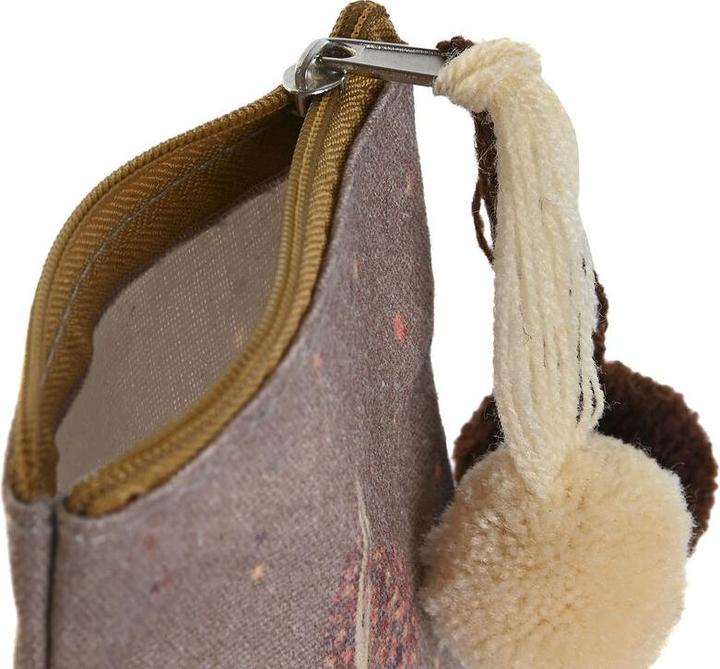 Immagine prodotto DKD Home Decor Geldbeutel Braun grün Burgunderrot Yoga (3 Stück)