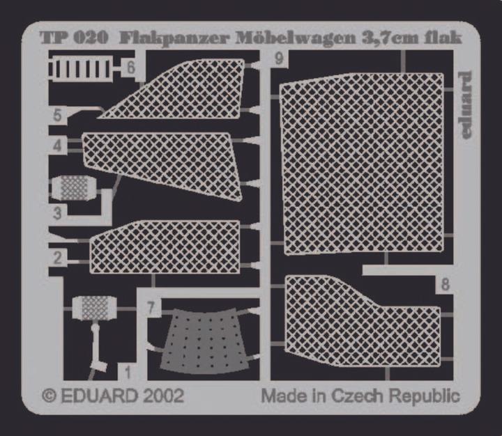 Image du produit Eduard Chariot de meubles Flakpanzer 3,7 cm Flak