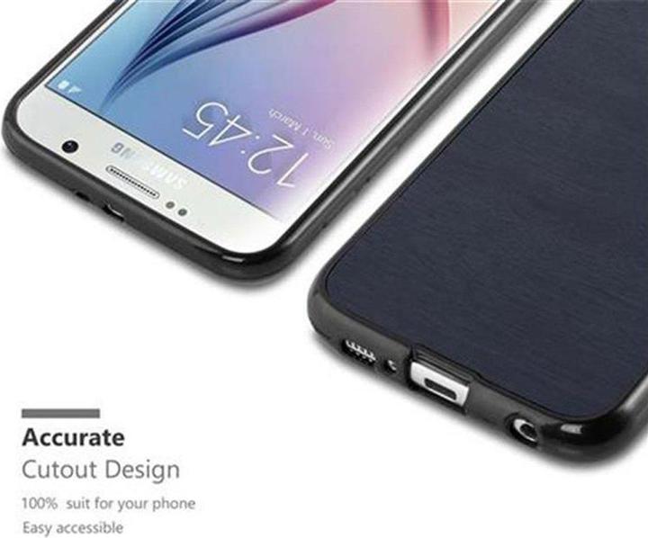 Image du produit Cadorabo Couverture en bois TPU (Samsung Galaxy S6)