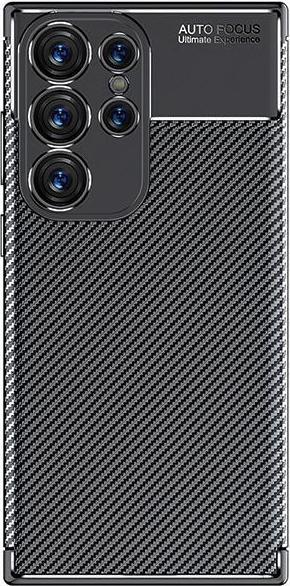 Image du produit - Étui Beline Carbon Armor czarny/black box (Samsung Galaxy S24 Ultra)