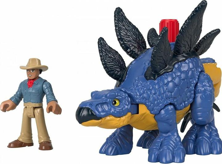 Produktbild Imaginext Stegosaurus & Dr. Grant