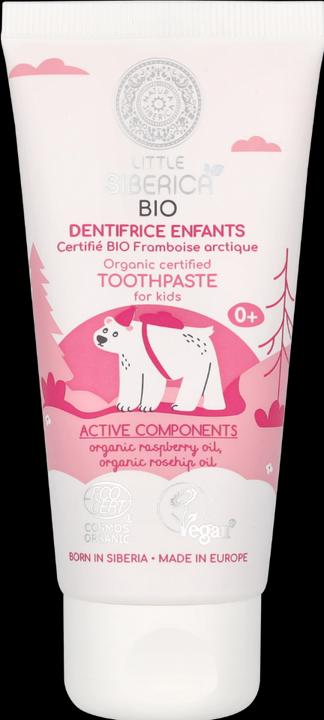 Actual product image Natura Siberica Little Dentifrico Niños Frambuesa Organic 60g