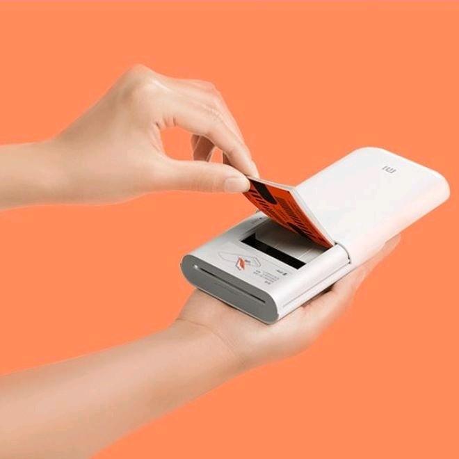 Actual product image Xiaomi Mi Portable Photo Printer Paper (287 g/m², 50 x 76 mm, 20 x)