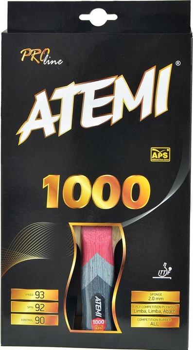 Image du produit Atemi Nouveau Raquette de ping-pong 1000 Pro concave