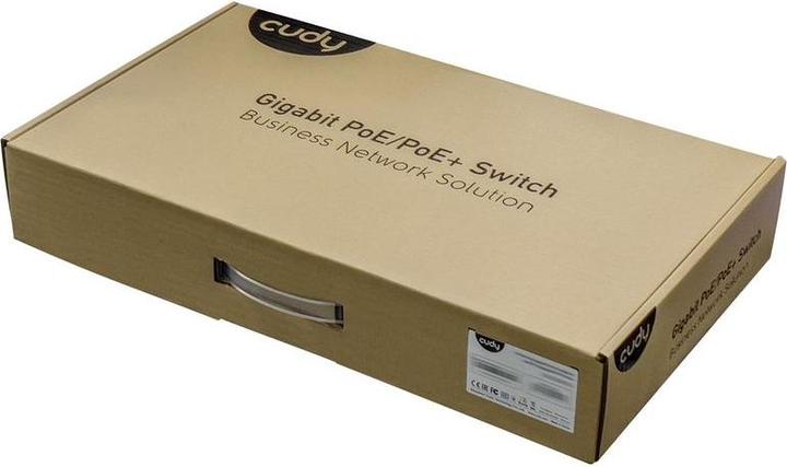 Produktbild Cudy GS1020PS2 network switch Gigabit Ethernet (10/100/1000) Power over Ethernet (PoE) Black (18 Ports)