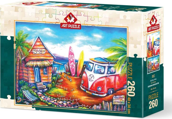 Actual product image Lamberth ART PUZZLE Puzzle Surf Camp 260 pieces (260 pieces)