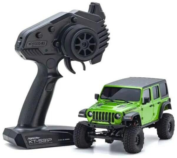 Produktbild Kyosho Scale Crawler Mini-Z Jeep Wrangler Rubicon Mojito ARTR, 1:24 (RTR Ready-to-Run)