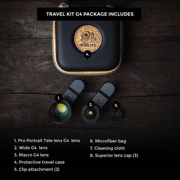Immagine prodotto Black Eye Kit da viaggio G4 Lens