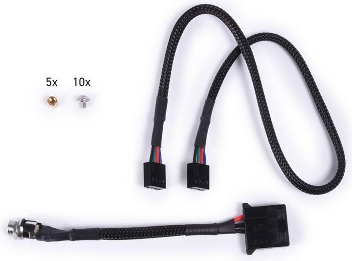 Actual product image Alphacool ES Guardian 4Port Powerfan Hub (4 Fan)