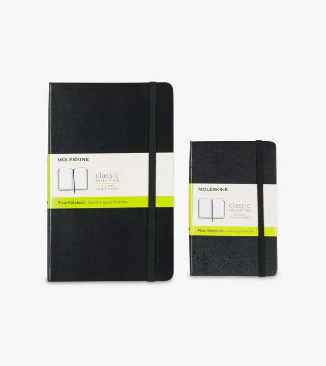 Actual product image Moleskine Notebook Classic Pocket (A6, Plain, Hardcover)