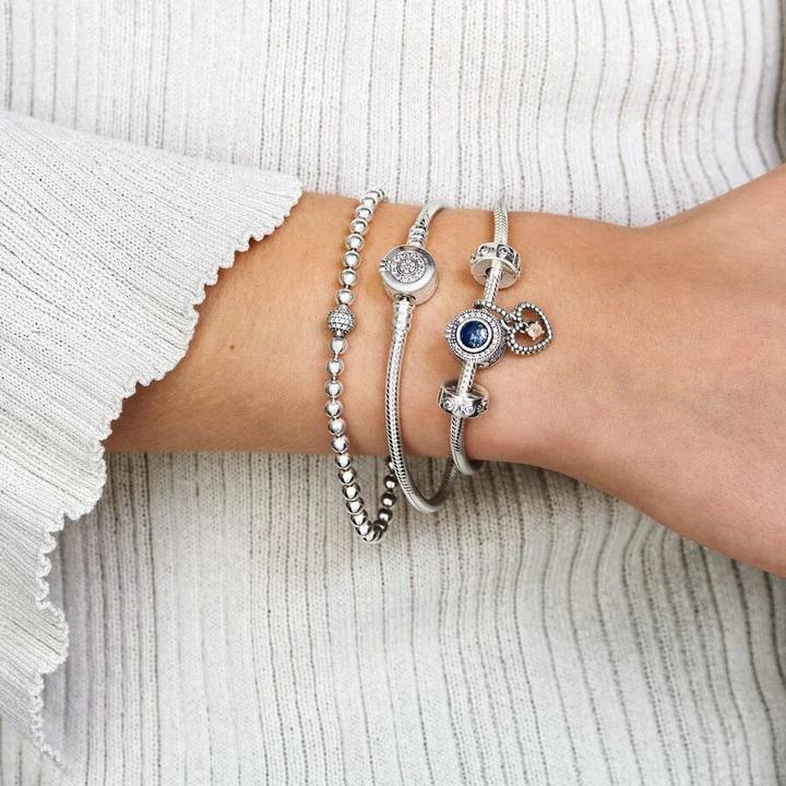 Immagine prodotto Pandora Bracciale di perline (17 cm, Argento 925)