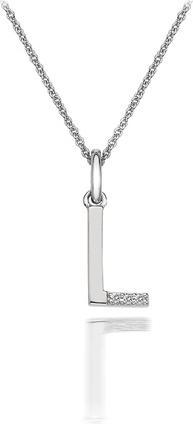 Hot Diamonds Diamant Buchstaben Halskette L (Silber 925, 40 - 45 cm)