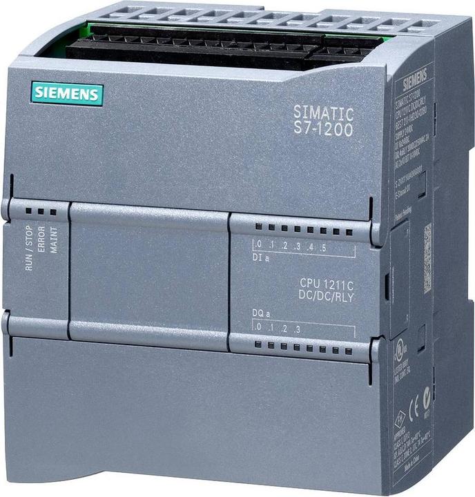 Produktbild Siemens SIMATIC S7-1200 CPU 1211C, DC/DC/Relay