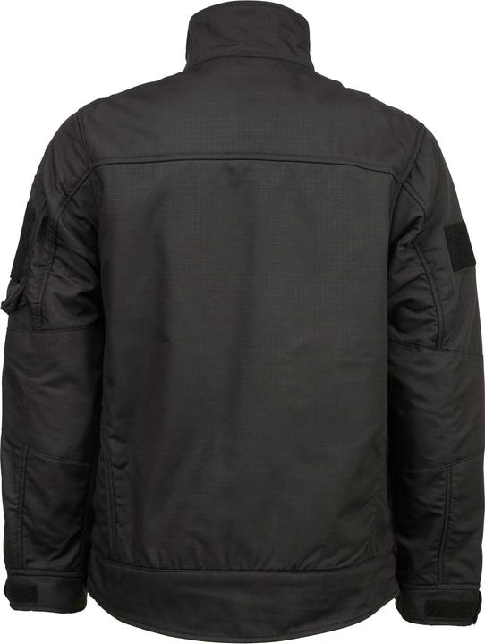 Actual product image Brandit Fleece ripstop outdoor jacket size XXL colour black (XXL)