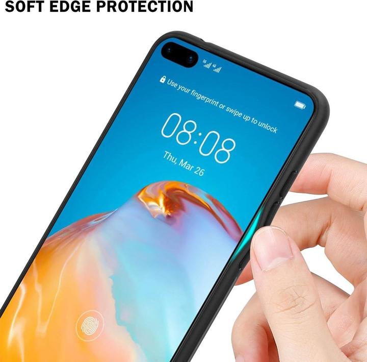 Actual product image Cadorabo TPU 2 colors glass cover (Huawei P40)