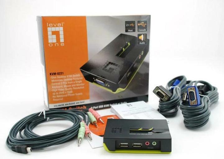 Produktbild LevelOne Level One KVM-0221