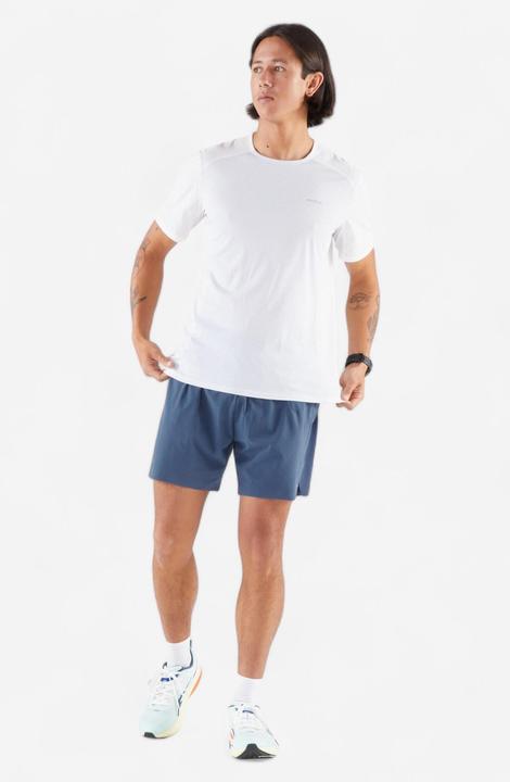 Actual product image Kiprun Laufshirt kurzarm Herren atmungsaktiv - Run weiss (M)
