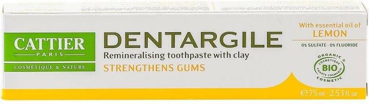 Cattier Dentargile Citron (75 ml)